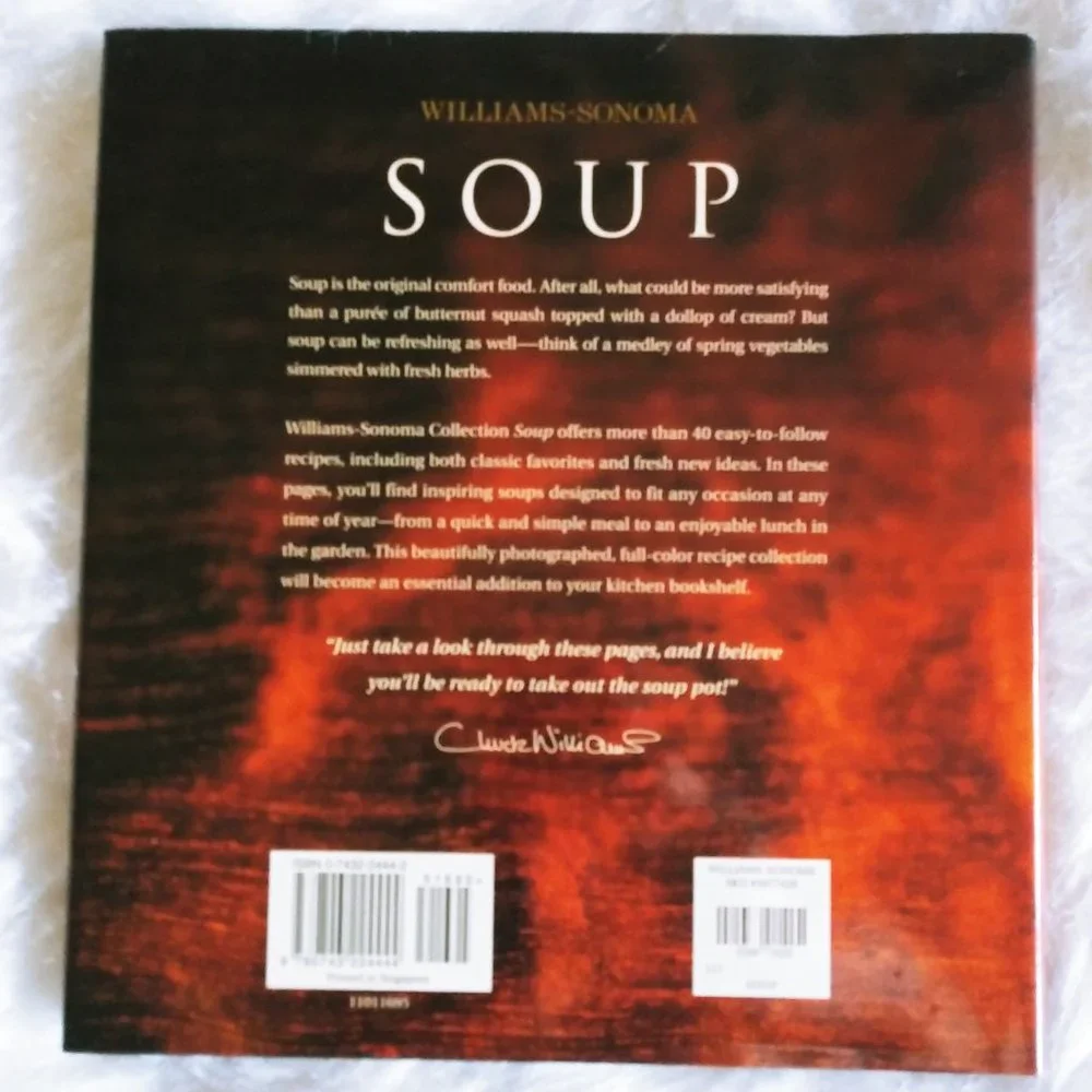 Soup and Pasta Williams Sonoma Cookbook